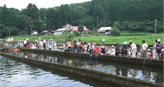 金精川のます池