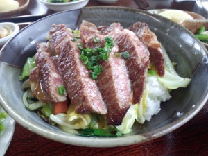 那須和牛ステーキ丼