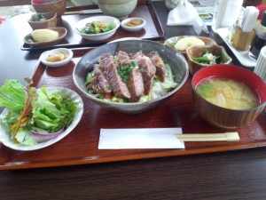 那須和牛ステーキ丼