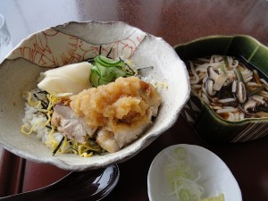 那須鶏焼丼セット