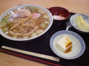 昔懐かしい佐野ラーメン