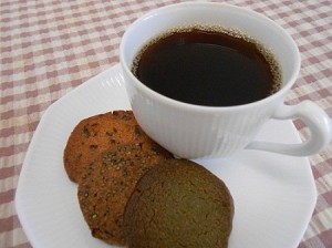 ゆめかおりクッキーとコーヒー