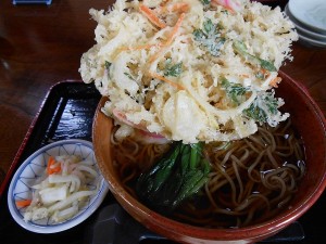 かき揚げソバ2