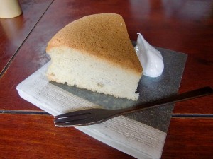 自家製そばケーキ