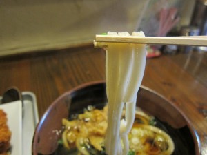 うどんの麺アップ