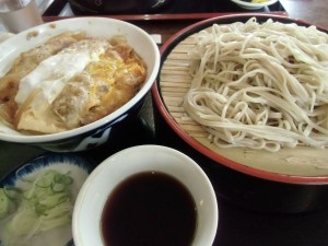 カツ丼・そばセット