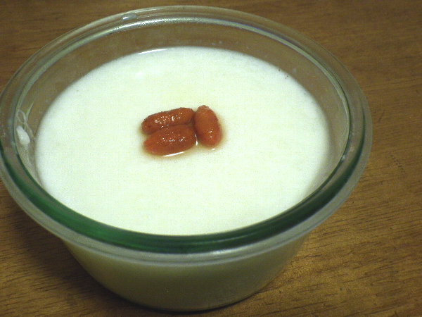 うちで作ろう レベル４ 牛乳で杏仁豆腐を作る 農政部職員ブログ 栃木のうんまいもの食べ歩き